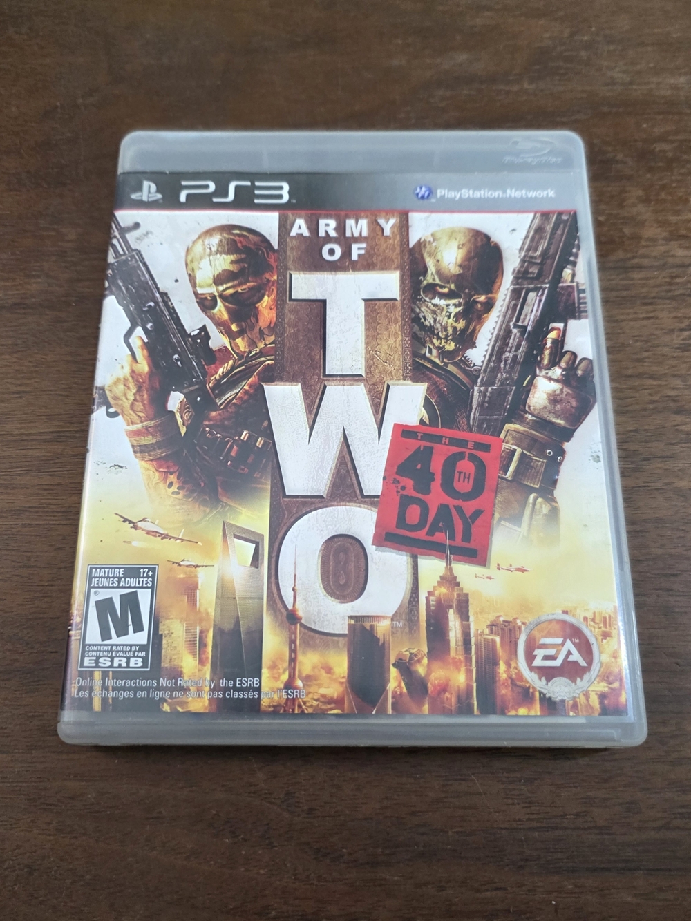 Sony PS3 Army of Two: The 40th Day Game Cib